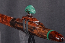 Purple Flame Rosewood Native American Flute, Minor, Mid A-4, #U9G (3)